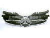 Mercedes SLK R170 (98-04) решетка радиатора 2 ламели, дизайн AMG, черная