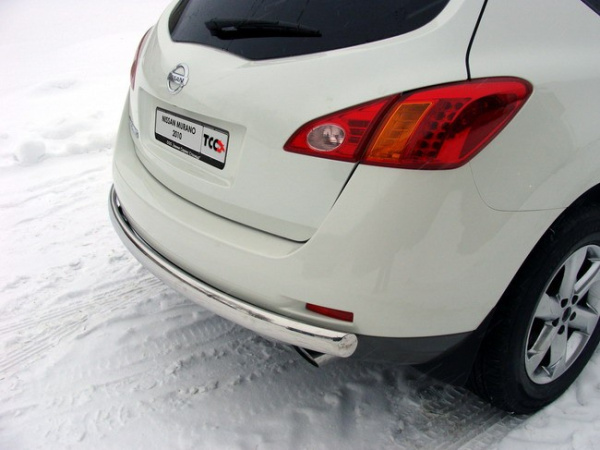 Nissan Murano (10–) Защита задняя (центральная овальная) 75х42 мм