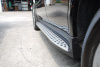 Mercedes W164 ML (05-) боковые пороги - алюминиевые подножки, дизайн оригинал Mercedes