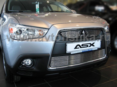 Mitsubishi ASX (10-) накладка на решетку радиатора