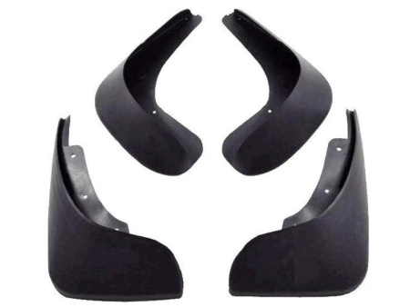 Volkswagen Polo (09-) хэтчбек брызговики, грязезащитные щитки полипропиленовые, комплект 4 шт.