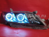 Toyota Camry V40 (2006-2009) фары передние линзовые черные, со светящимися ободками, комплект 2 шт.