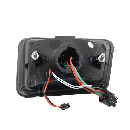 Hummer H2 (02-08) фонари (стопы) задние светодиодные тонированные с катафотами в бампер дизайн GMC Hummer EV 2022