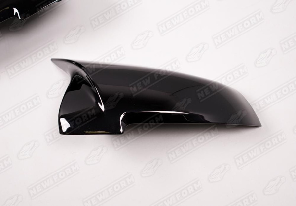 BMW 5 серия F10 2009 - 2017 Крышки (накладки) зеркал M5 черные половинки