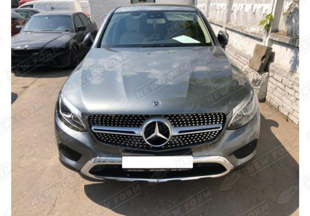 Mercedes-Benz GLC-Klasse X253 2015 - 2019 Решетка радиатора Diamond Sport серебро