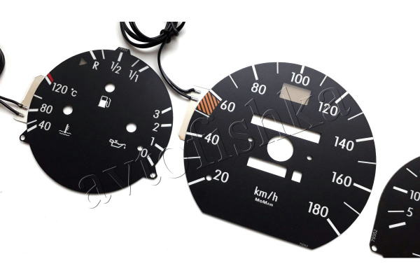 Mercedes G W460/461/462/463 светодиодные шкалы (циферблаты) на панель приборов