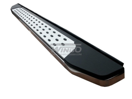 Подножки боковые алюминиевые из нержавеющей стали 170 см