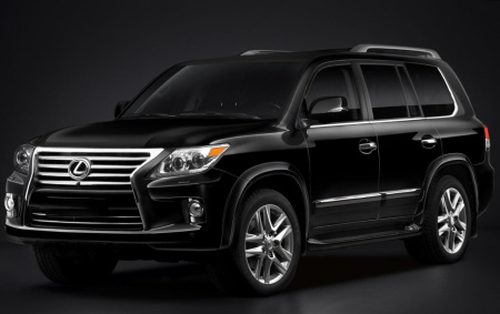 Расширители арок (фендеры) Lexus LX570 2007-2015 дизайн EFLORD