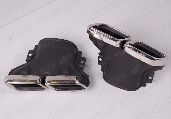 Mercedes-Benz GLC-Klasse C253 2016 - 2019 Насадки на глушитель 6.3 AMG хром