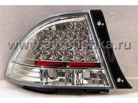Toyota Altezza, Lexus IS200 XE10 (98-05) задние фонари хромированные светодиодные.