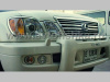 Lexus LX470 (98-07) накладки на передние фары, хромированные.