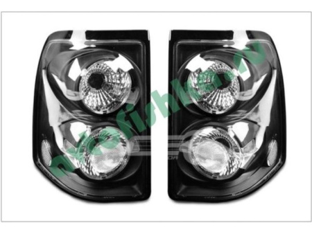 Ford Explorer (02-05) USA фонари задние черные, комплект 2 шт.