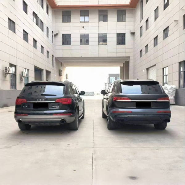 Обвес S-line для Audi Q7 4L (05-15) с рестайлинг комплектом в версию кузов 4M 2019+