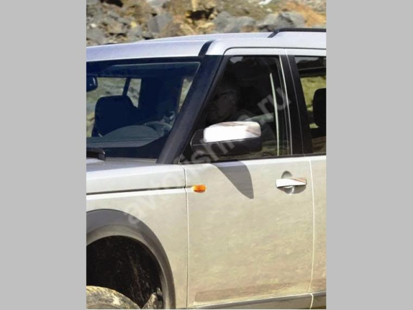 Land Rover Discovery 3 (05-) накладки на боковые зеркала из нержавеющей стали, комплект 2 шт.
