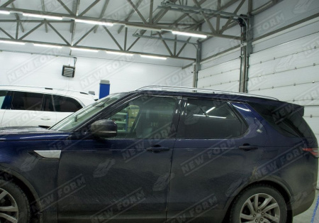 Land Rover Discovery 5 поколение 2017 - 2021 Рейлинги серебристые для Land Rover Discovery 5.