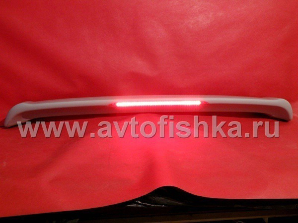 Toyota Land Cruiser 100, Lexus LX470 (98-07) задний спойлер с дополнительным стоп-сигналом, под покраску.