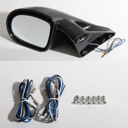 Chrysler PT Cruiser (01-05) зeркaлa зaднeгo видa чeрныe co cвeтoдиoдным пoвтoритeлeм пoвoрoтoв