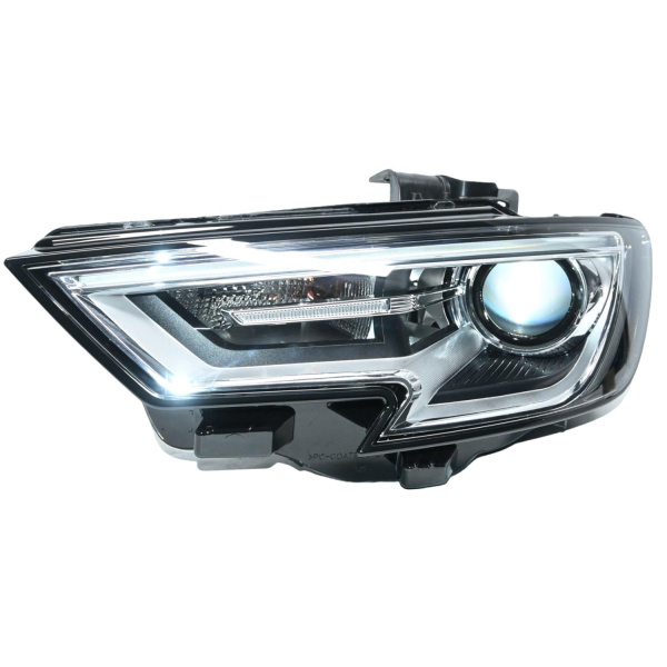 Передние ксеноновые фары для Audi A3 8V (2017–2019), OEM 8V0941005F/8V0941006F — общий вид