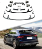 Диффузор RSQ8 с насадками для Audi Q8 2019-2022