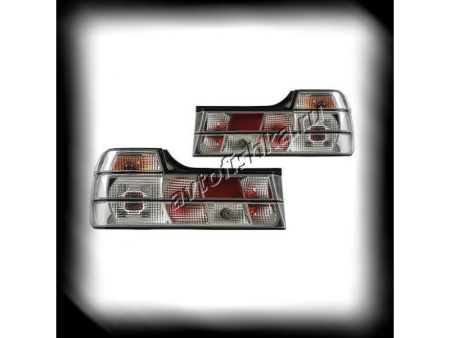 BMW 7 E32 фонари задние хромированные, комплект 2 шт.