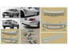 Mercedes C-Class W204 (07-10) комплект обвеса WALD BLACK BISON
