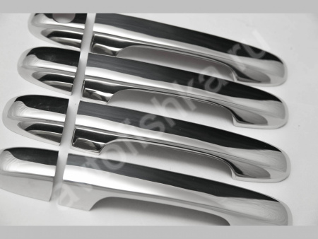 Hyundai i30 (2006-) накладки на ручки дверей из нержавеющей стали, 4 шт.