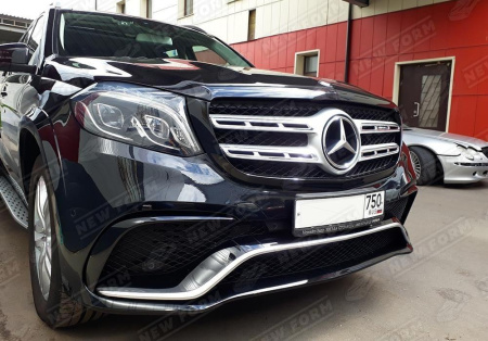 Mercedes-Benz GLS-Klasse X166 2015 - 2019 Бампер передний 6.3 AMG