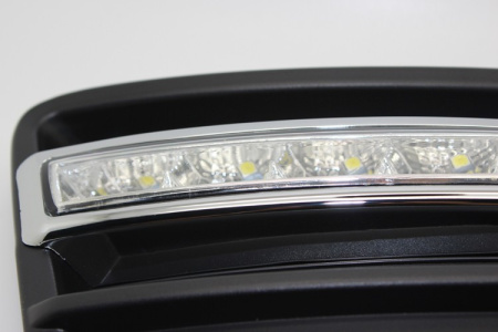 Ford Focus (11–15) Штатные светодиодные дневные ходовые огни (ДХО), комлект.