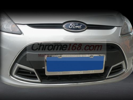 Ford Fiesta (08-) хэтчбек хромированная накладка на решетку радиатора, тип В
