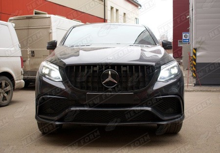 Mercedes-Benz GLE-Klasse C292 2015 - 2019 Обвес 6.3 AMG с черным диффузором
