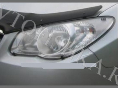 Защита передних фар прозрачная Hyundai Elantra 2006-2008