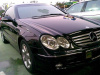 Mercedes CLK W208 (98-02) фары передние линзованные хромированные, со светящимися ободками, комплект 2 шт.
