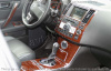 Декоративные накладки салона Infiniti FX 2006-2008 Без заводского деревом