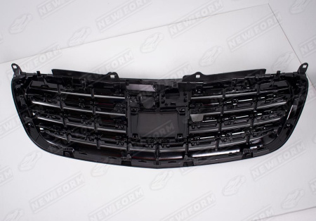 Mercedes-Benz S-Klasse X222 2014 - 2017 Решетка радиатора AMG черный глянец