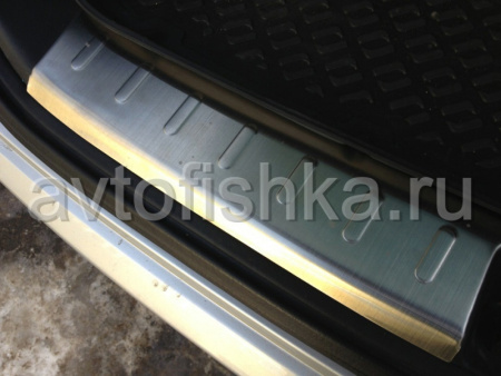 Hyundai ix35 (2010-) накладки из нержавеющей стали на порог задней двери, 2 штуки