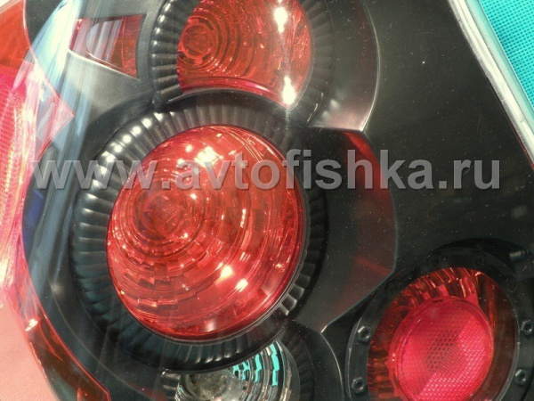 Toyota Camry 30 (02-04) фонари задние черные, дизайн Toyota Altezza, комплект 2 шт.