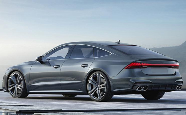 Диффузор S7 ABT с насадками из нержавейки для Audi A7