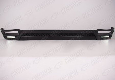 Mercedes-Benz G-Klasse W464 2018 - н.в. Юбка переднего бампера Brabus с ходовыми огнями