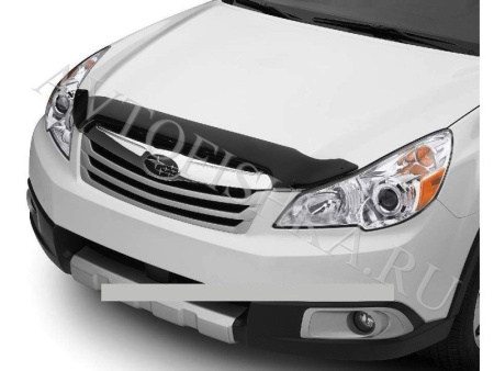 Дефлектор капота темный Subaru Legacy Outback 2010-