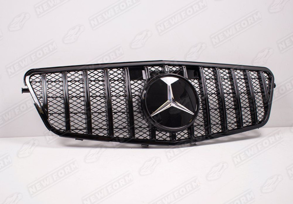 Mercedes-Benz E-Klasse W212 2009 - 2013 Решетка радиатора Panamerica черная