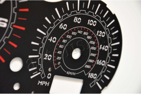 Nissan 350 Z светодиодные шкалы (циферблаты) на панель приборов