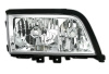 Mercedes C W202 (94-00) фары передние хромированные, комплект 2 шт.