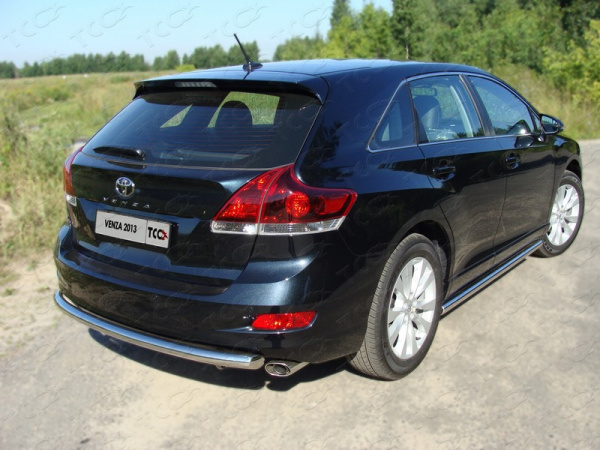 Toyota Venza (12–) Защита задняя (центральная) 60,3 мм