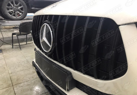 Mercedes-Benz GLE-Klasse V167 2018 - 2023 Решетка радиатора AMG GT черная в AMG пакете