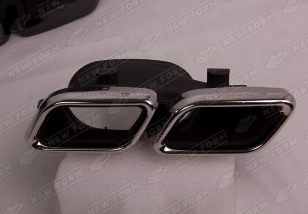 Mercedes-Benz GLE-Klasse W166 2015 - 2018 Насадки на глушитель 6.3 AMG хром