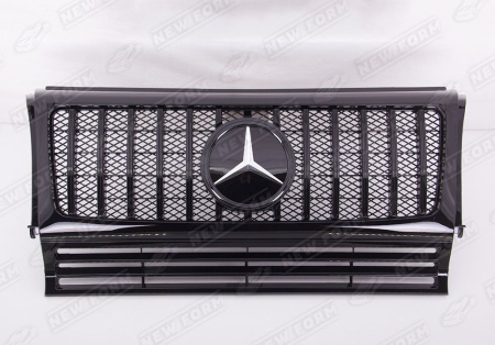 Mercedes-Benz G-Klasse W463 1990 - 2018 Решетка радиатора AMG GT черная со стеклянным значком