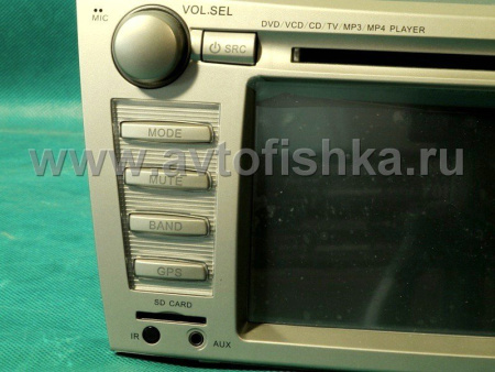 Toyota Camry V40 (09-11) автомагнитола с 7 дюймовым HD экраном, GPS навигацией