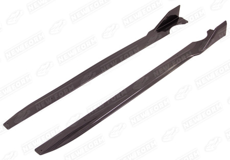 BMW X7 G07 2018 - 2023 Накладки на боковые пороги Paradigm карбон