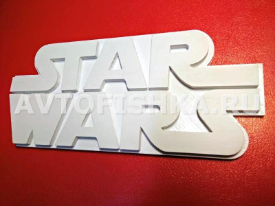 Эмблема STAR WARS пластик 1 шт.