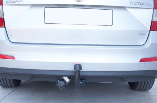 Skoda Octavia (13–) Фаркоп (тягово-сцепное устройство) (съемный крюк)